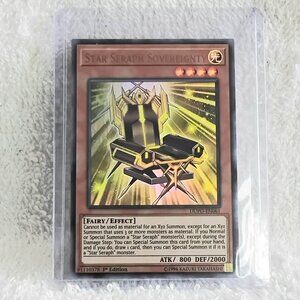 3/$35 Mint 1996 Yu-Gi-Oh! Star Seraph... DUPO-EN061 UR Holo 1st Ed Card!!
